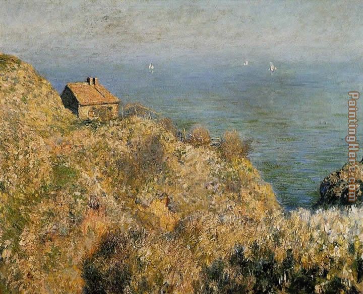 The Fisherman's House at Varengeville painting - Claude Monet The Fisherman's House at Varengeville art painting